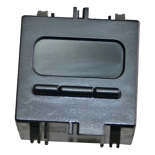 Relógio Digital Central Painel Renault Clio 7700421038 Preto