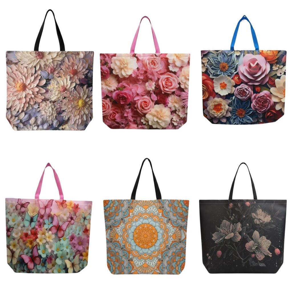 Kit Sacola Ecobag Reutilizável Ecológica Pequena Bolsa Poliester