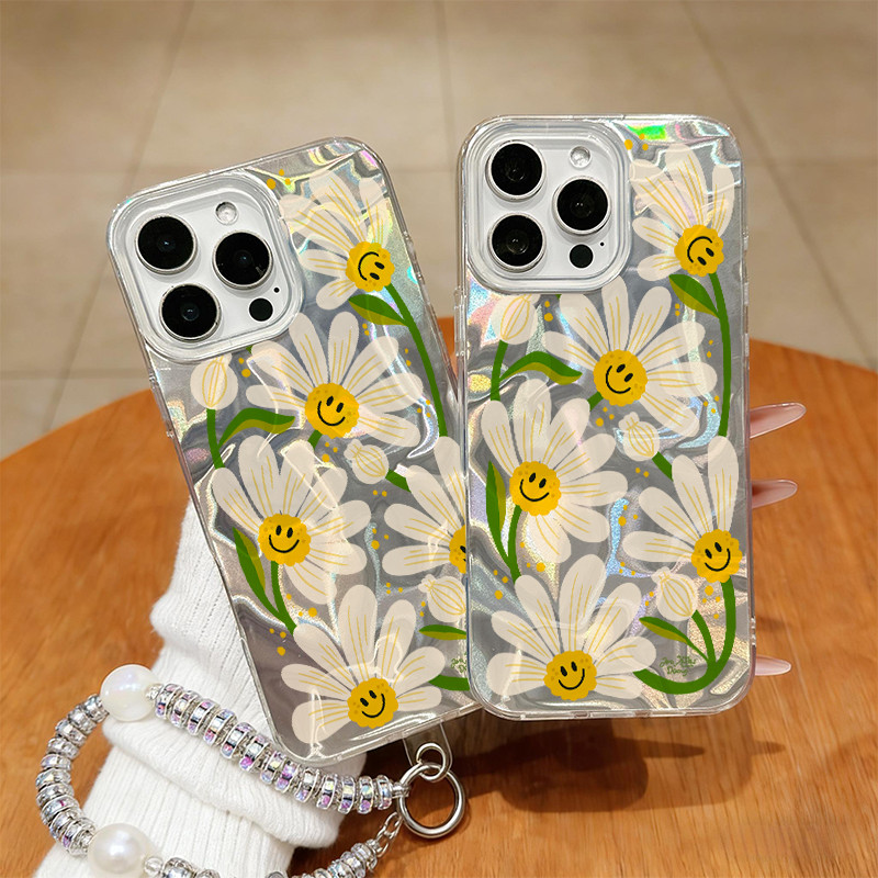 Capa Para MOTO G84 G54 G75 G60 G53 G35 G22 G24 G10 G14 G15 G34 G04 EDGE 50 Ultra E13 Ondas De Água Sorriso Margarida Cas