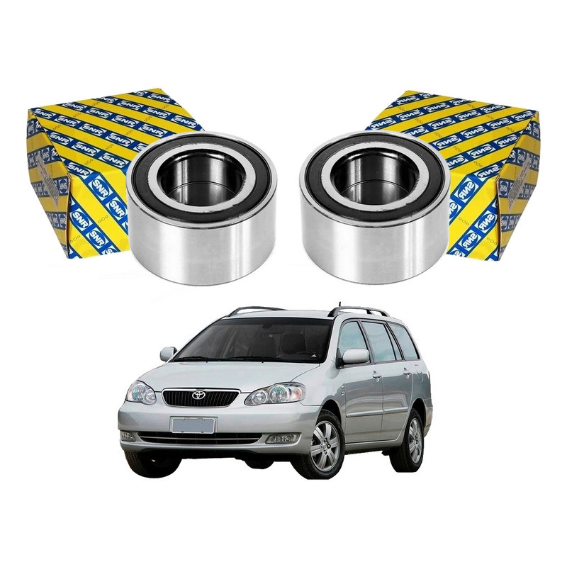 Par Rolamento Roda Dianteiro Corolla Fielder 1.8 2004 A 2008