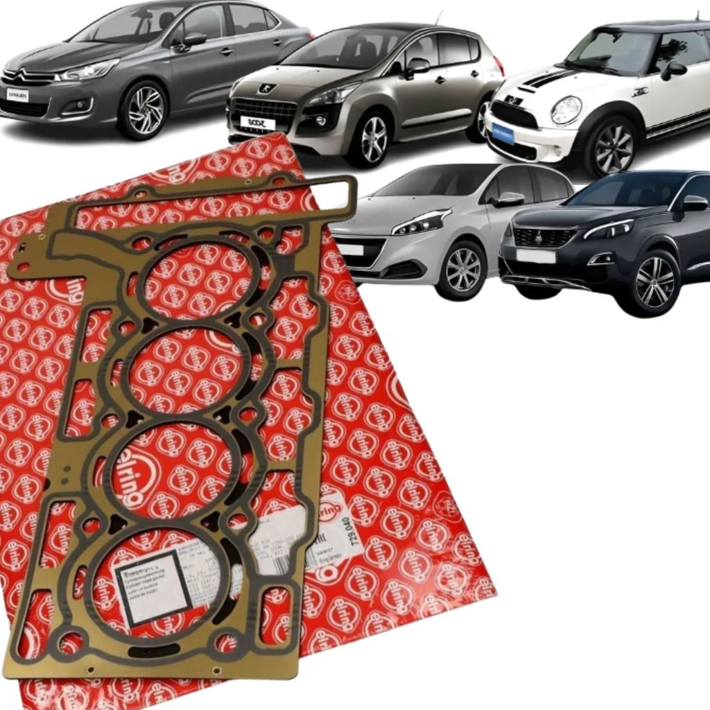 Junta Cabeçote 1.6 16V THP - BMW 118i / 316i - Citroen DS3 / DS4 / DS5 / C4 / C5 - Mini Cooper - Peugeot 208