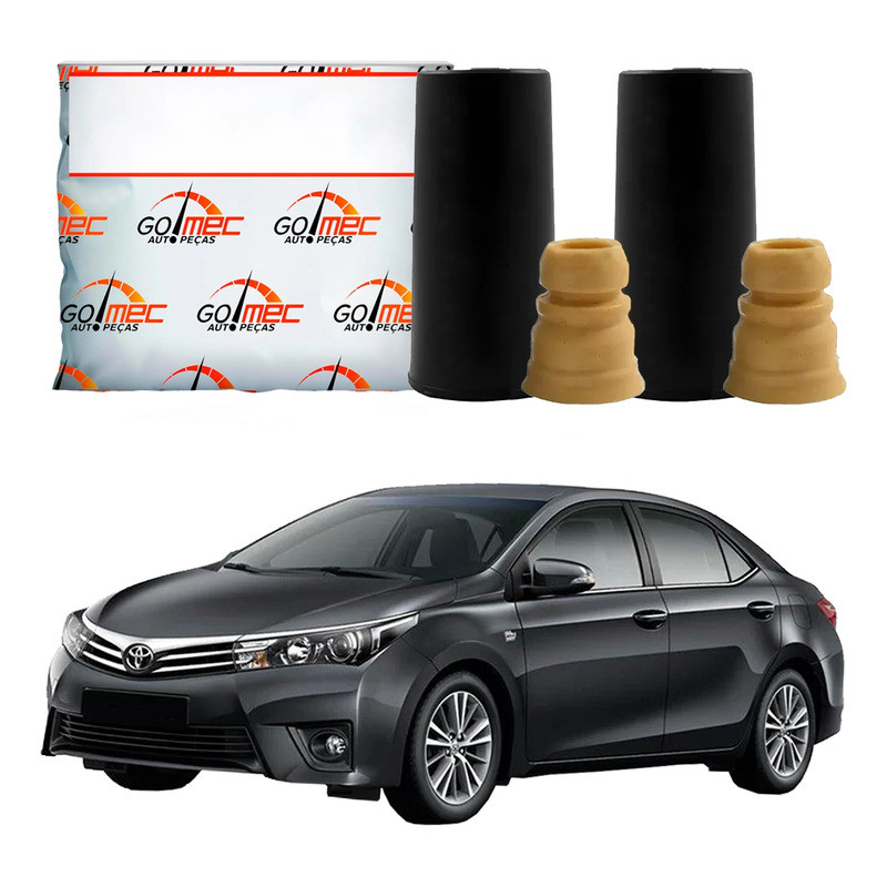 Kit Batente Traseiro Corolla 1.8 2.0 2014 A 2017