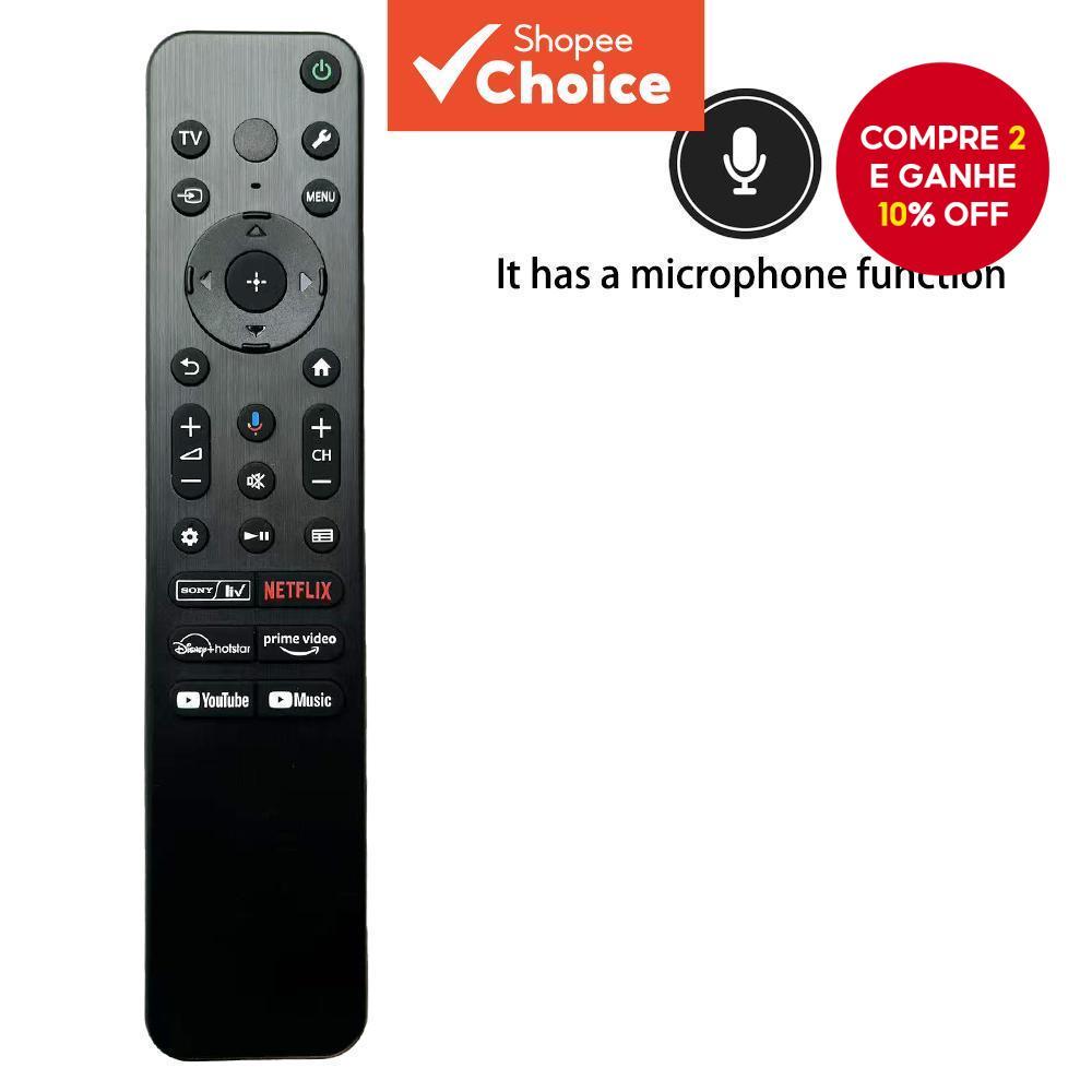Adequado para controle remoto de voz Bluetooth Sony Smart TV LCD RMF-TX811D, série RMF-TX800, RMF-811 com função de