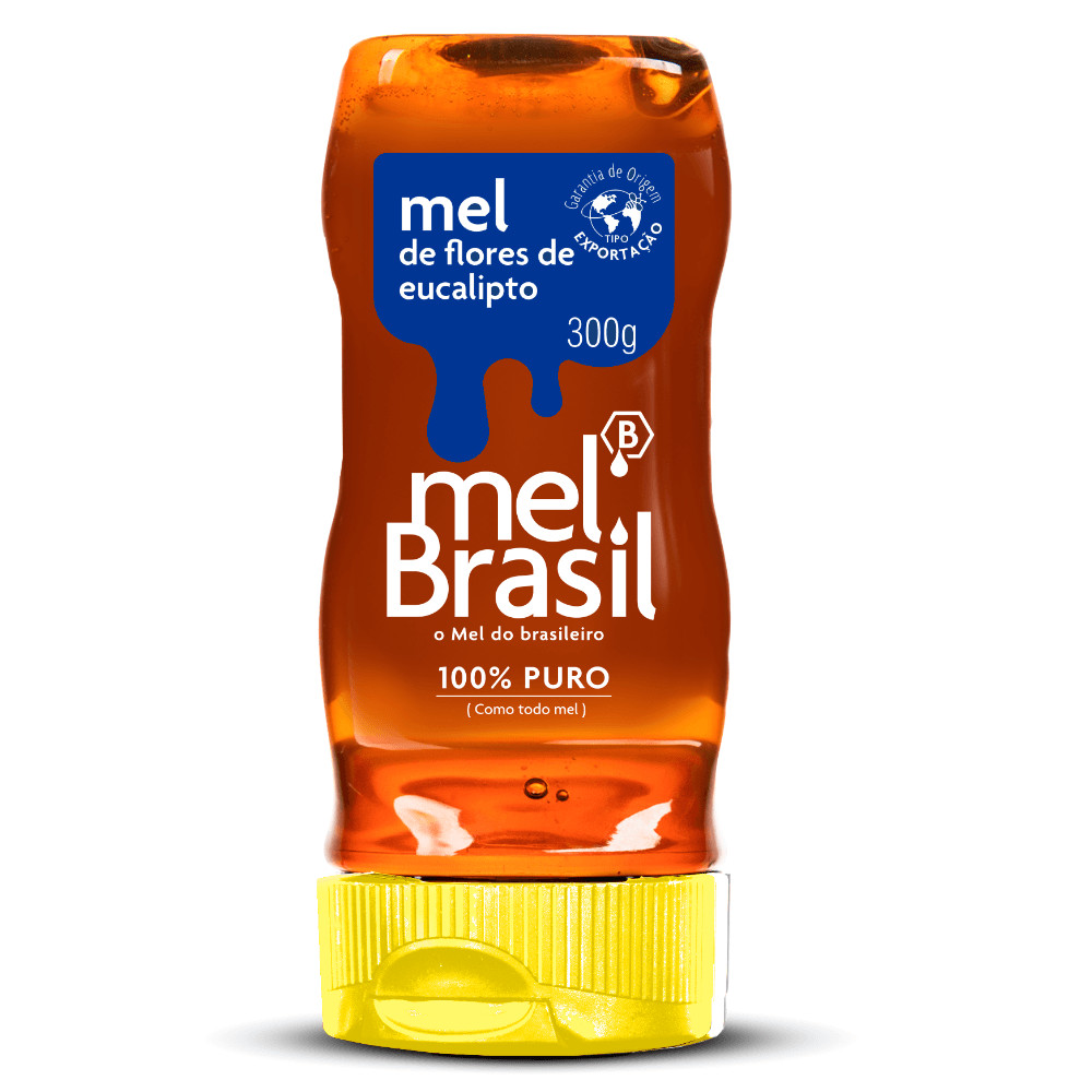 Mel Brasil 100% Puro Flores de Eucalipto 300g em Oferta na Shopee