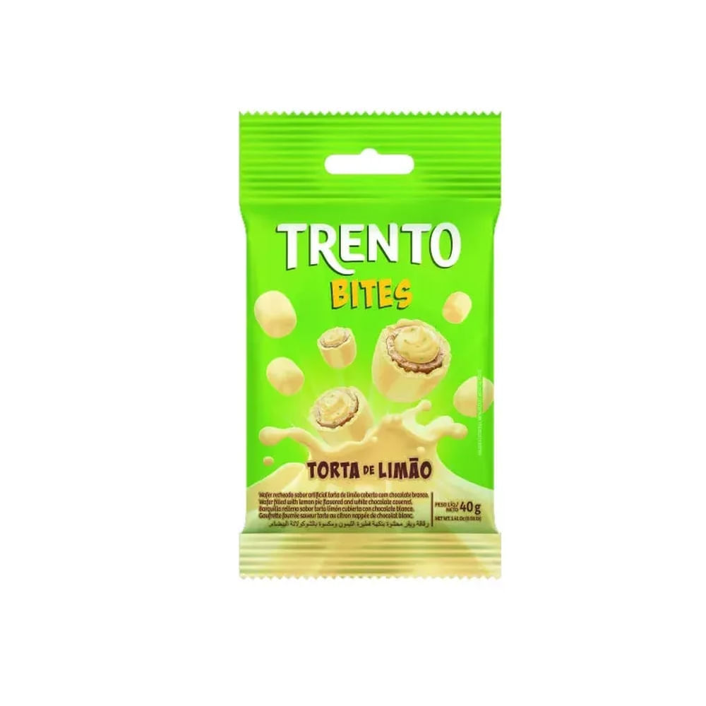 Chocolate Trento Bites Torta de Limão 40g em Oferta na Shopee