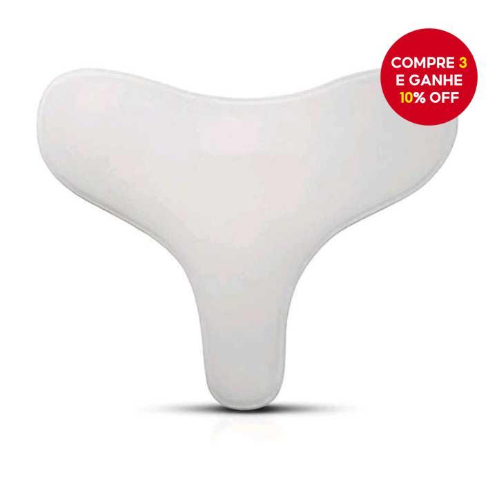 Imagem Patches De Silicone Para Peito E Pescoço , Almofada Hidratante Reutilizável Cuidados Com A Pele , 1 Unidade