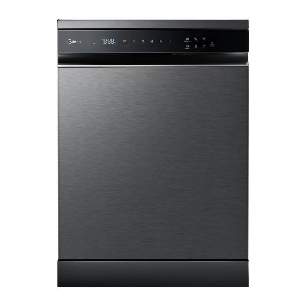 Lava-Louças Midea Smart Home Black Inox 14 Serviços 127V MDWEF1433GBS1