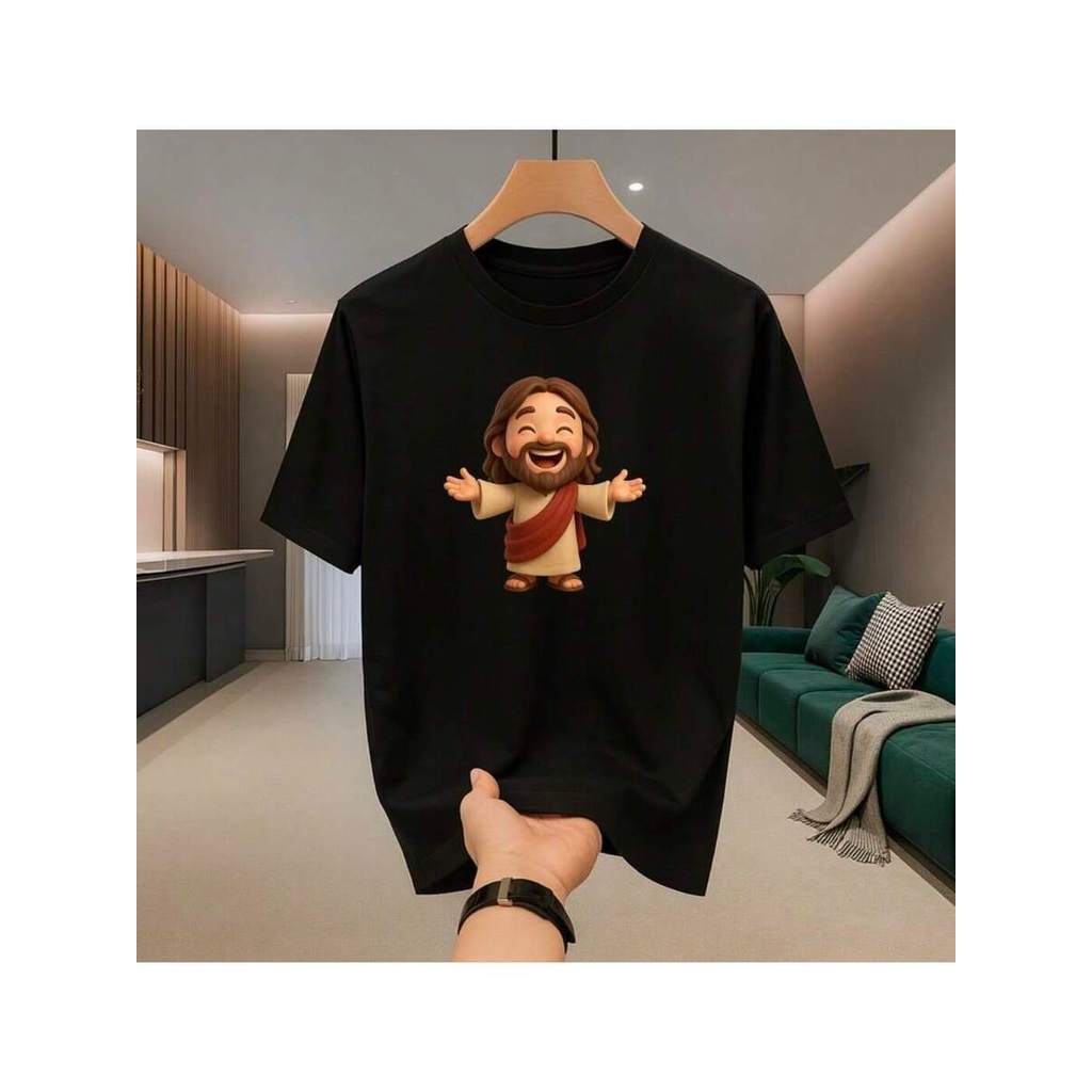 blusas Camiseta Infantil Estampada Juvenil 100% Algodão menino unissex cristão jesus street menina