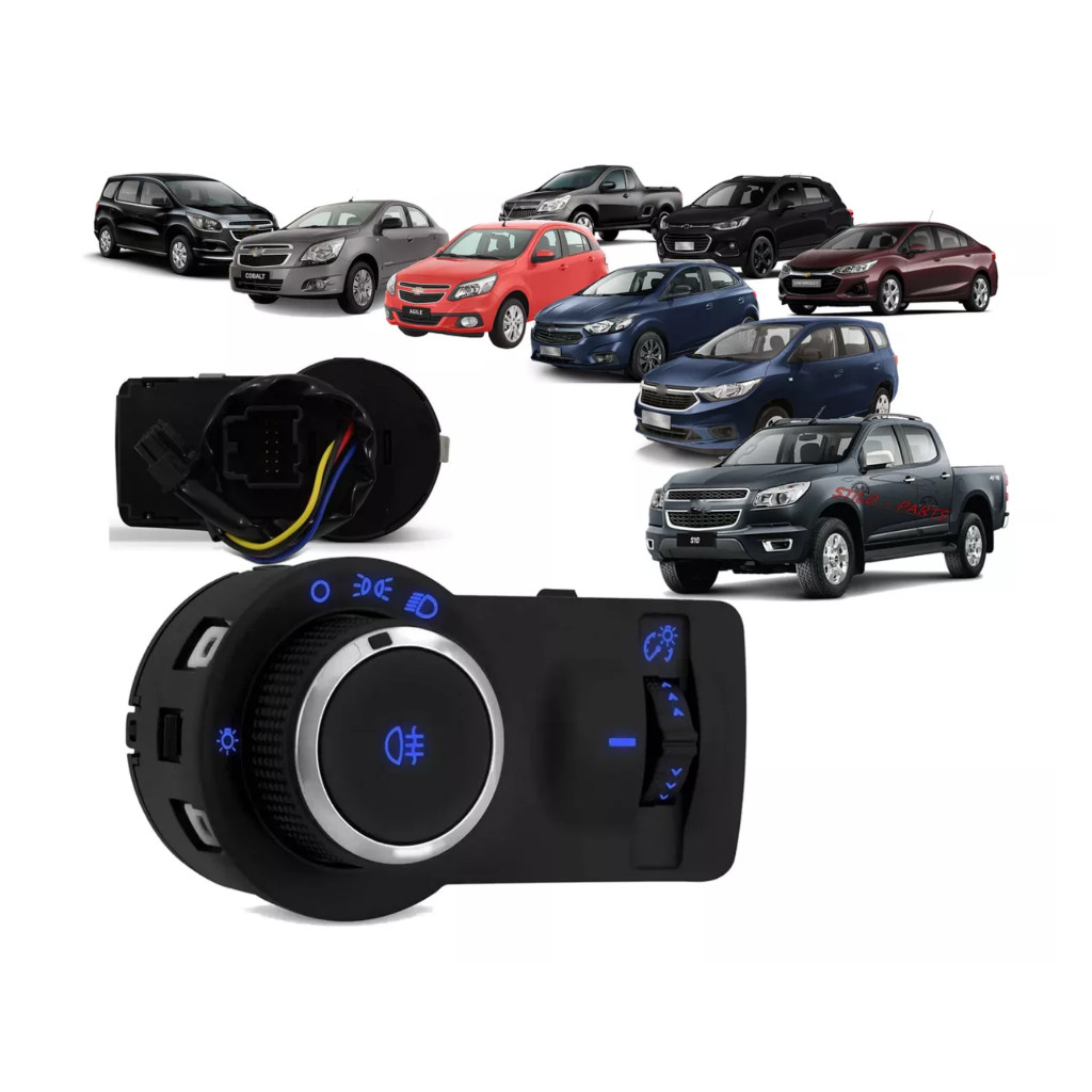 Botão Acionamento Farol Milha Onix Prisma Joy Cobalt Spin em Oferta na Shopee