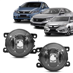 Farol De Milha Auxiliar Honda City 2015 2016 2017 2018 2019
