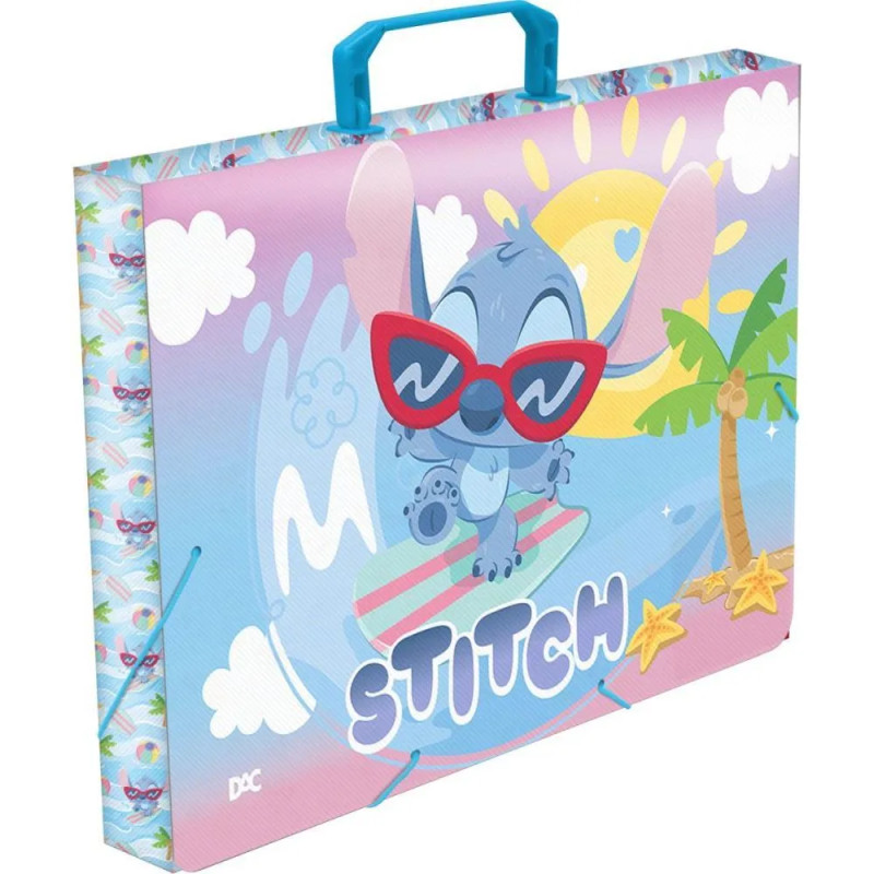 Maleta Escolar Infantil Stitch Dac 40Mm 5460