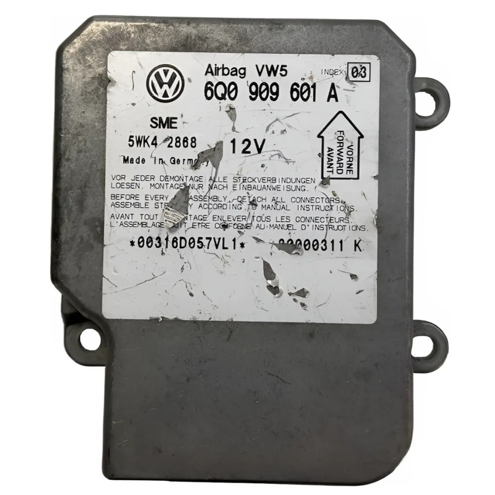 Módulo Central Air Bag 6q0909601a Vw Passat Alemão