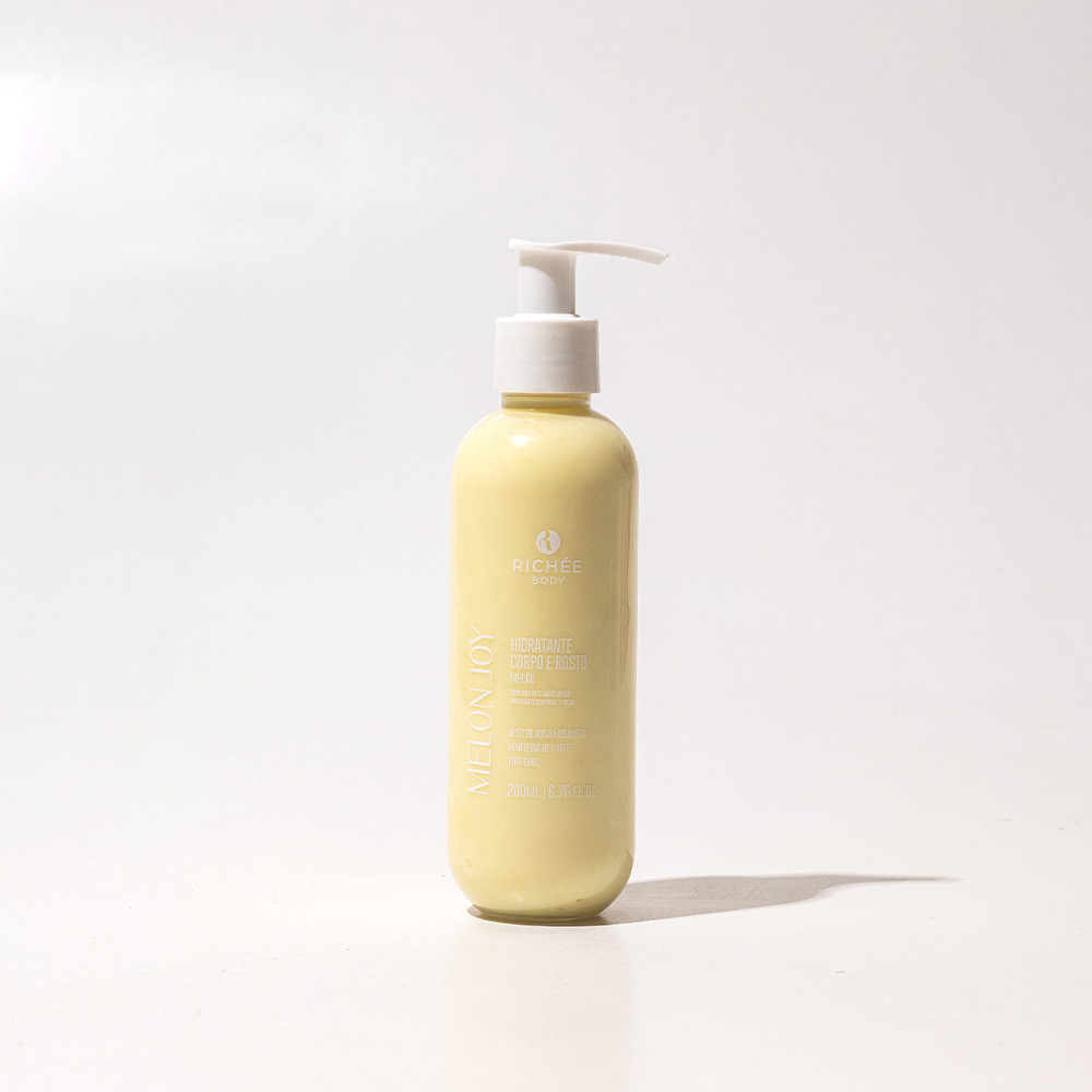 Hidratante Corpo e Rosto Melão 200ml  - Richée Body em Oferta na Shopee