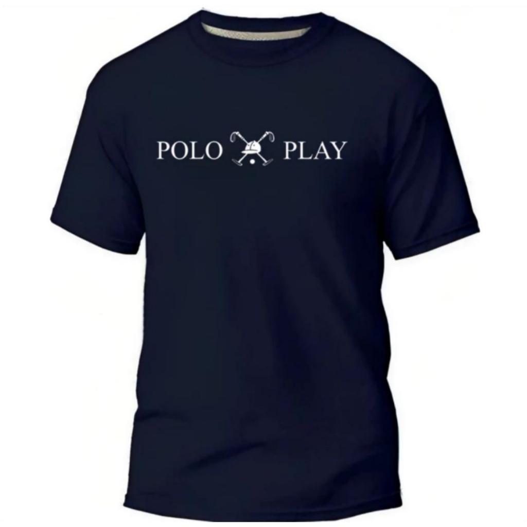 Camisa Plus Size P ao G5 Camiseta Premium 100% Algodao Alta Qualidade Barata Polo — imagem 2 de 2