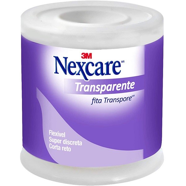 Fita Transpore Nexcare 50MM X 4,5M em Oferta na Shopee