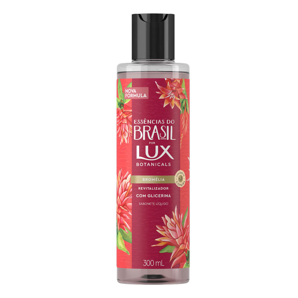 Sabonete Líquido Lux Essências Bromélia 300ml
