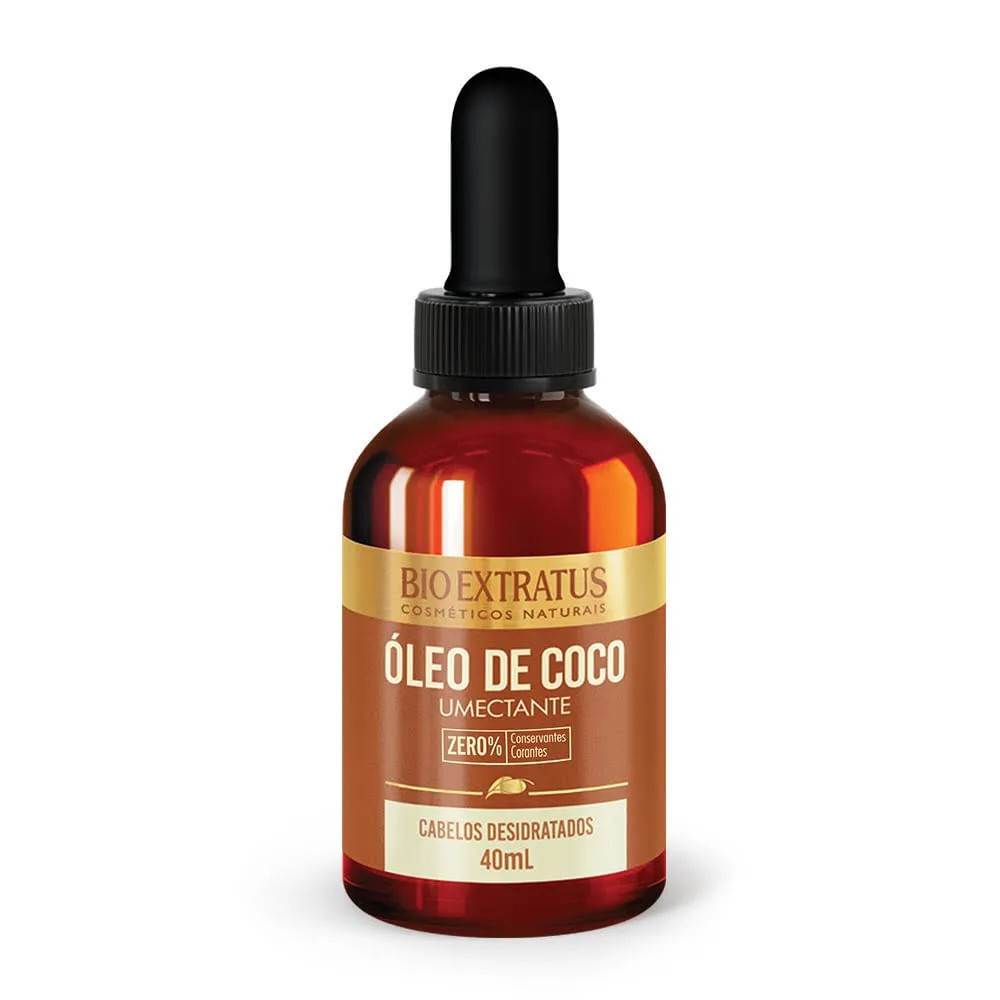 Óleo De Coco Bio Extratus Umectante 40ml em Oferta na Shopee
