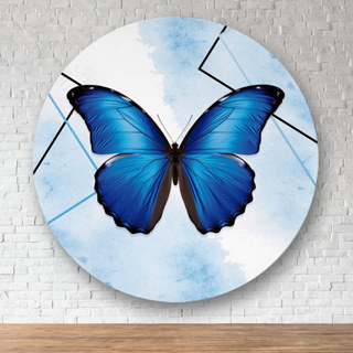 Capa Painel De Festa Redondo Sublimado C/ Elástico Tema Borboletas em Oferta na Shopee