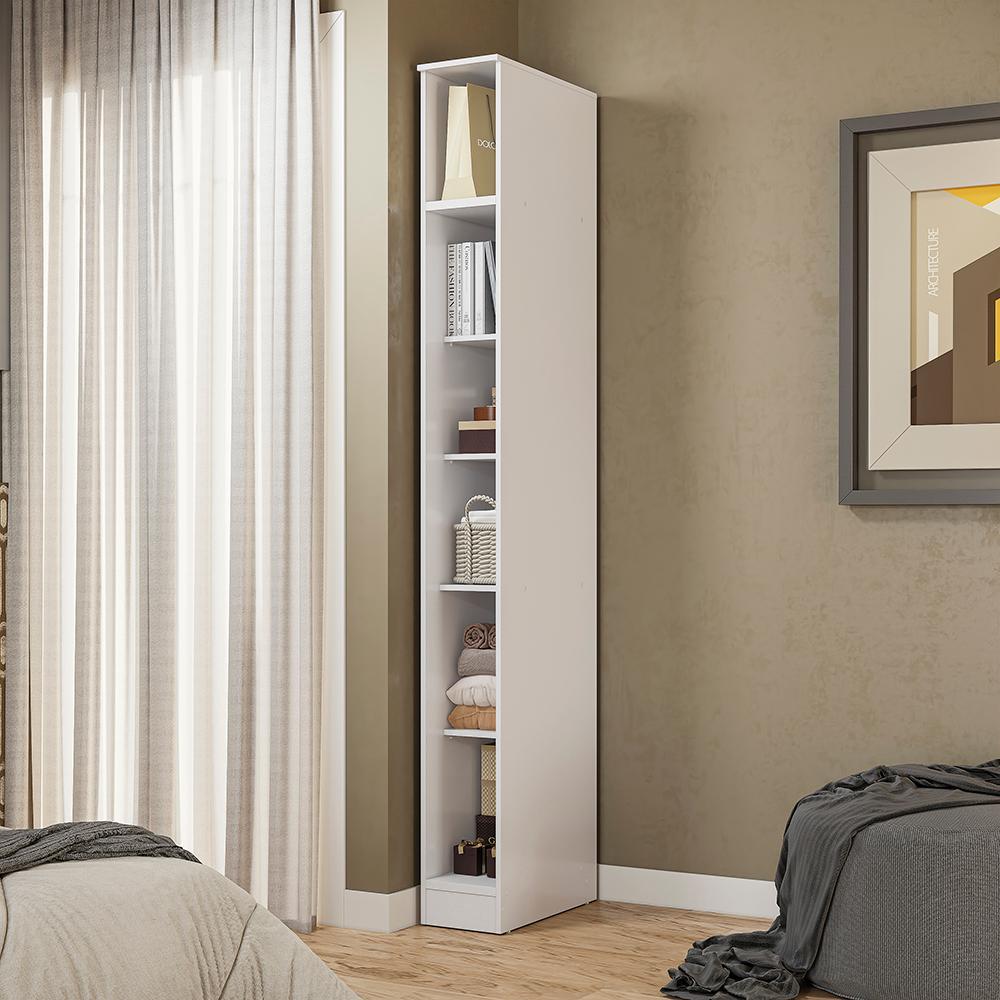 Guarda-Roupa Sem Portas Closet Kappesberg Adapt Branco 25cm