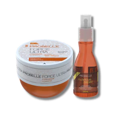 Kit Máscara Force 300G. + Protetor Térmico Nutritive Repair 120 ML - Probelle