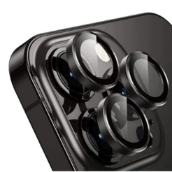 Kit Película de Proteção Lente Câmera CD P/ iPhone 11/12/13/14/15 /16/17 pro max - 2 / 3PÇ