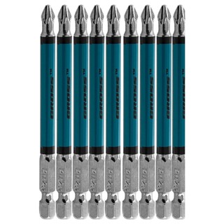 Jogo de bits phillips ph2 x 90 mm encaixe 1/4" com 10 peças - 1126356 Gross em Oferta na Shopee