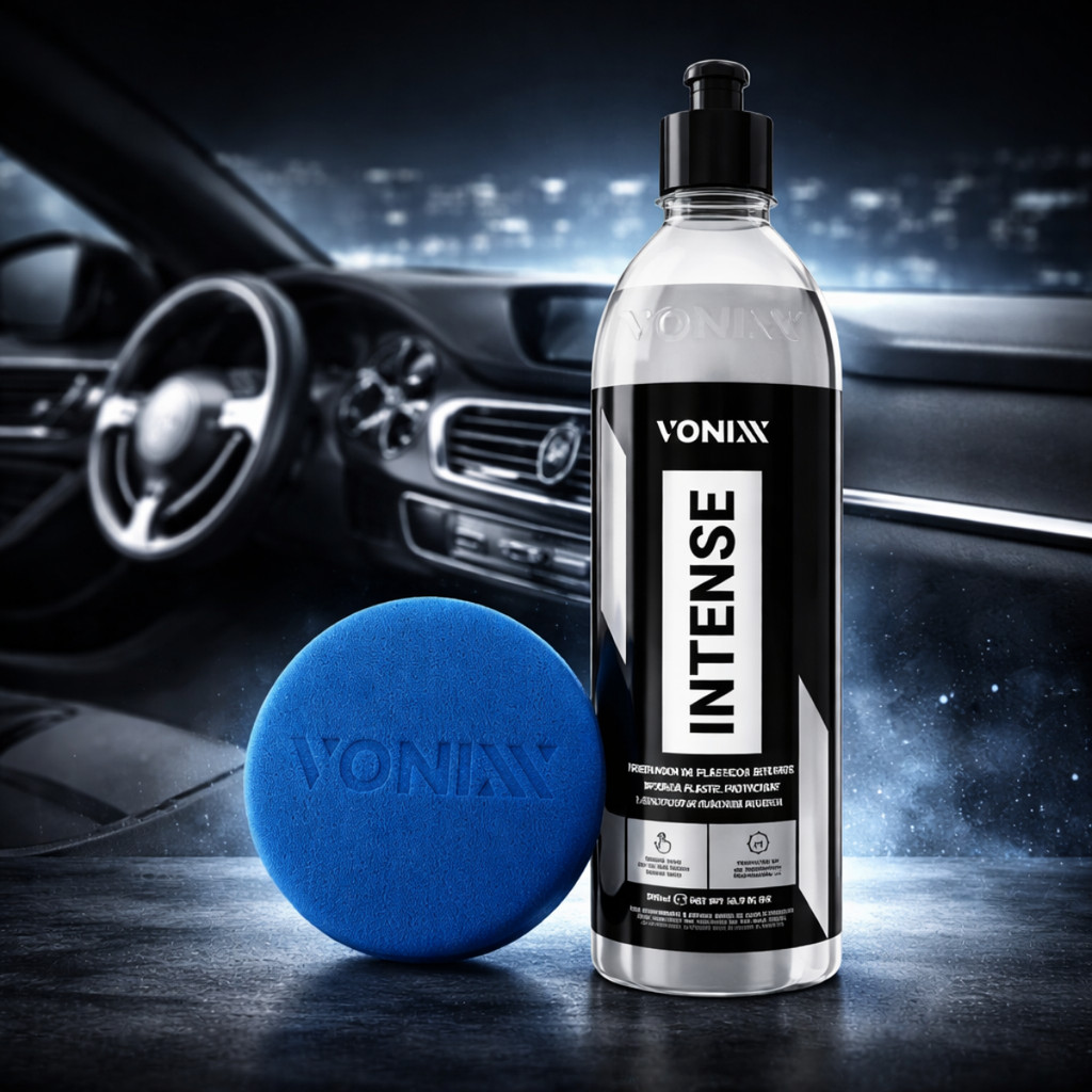 Kit Revitalizador Plásticos Intense 500ML Vonixx + Aplicador em Oferta na Shopee