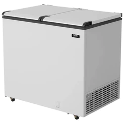 Freezer Conservador ECH350 325L 2 Tampas Horizontal Degelo Manual Esmaltec
