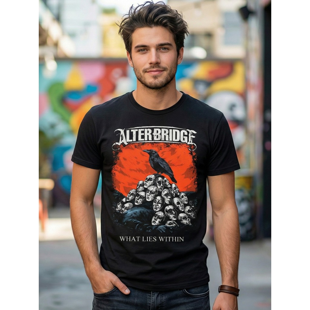 Camiseta Unissex - Alter Bridge - What Lies Within - Premium