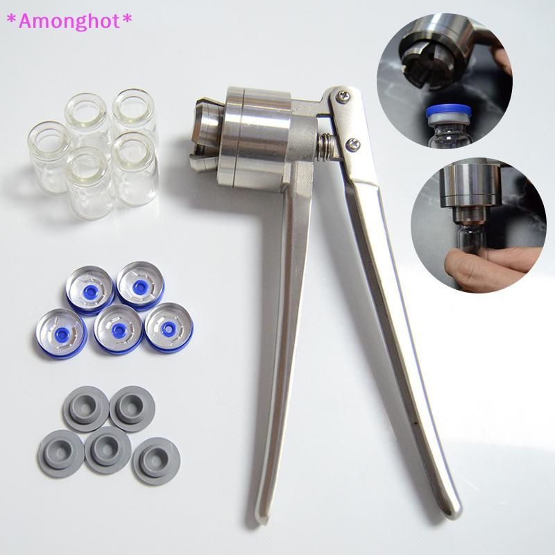 Entrehot > 1 Peça De Aço Inoxidável Manual Crimper Frasco Tampa Selador Para 20mm Alumínio/Plástico Capper Máquina Selad