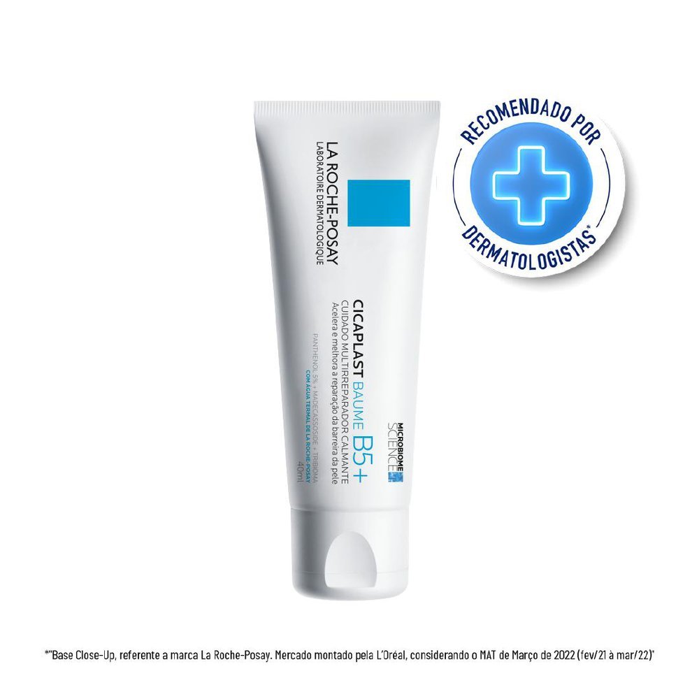 Cicaplast Baume B5+ La Roche Posay Cuidado Multirreparador Calmante 40ml em Oferta na Shopee