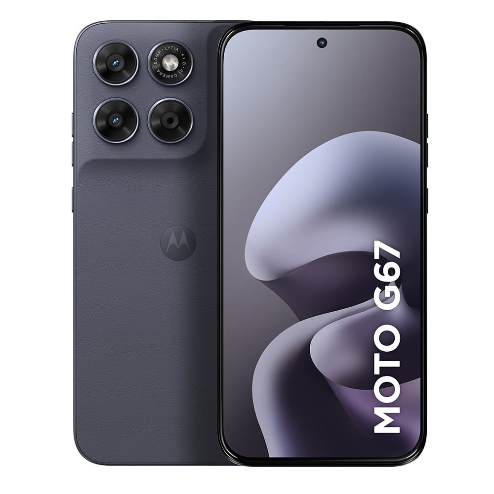 Smartphone Motorola Moto G67 5G -128GB 4GB RAM, camera 50MP Sony Lytia 600, tela 1.5K extreme Amoled