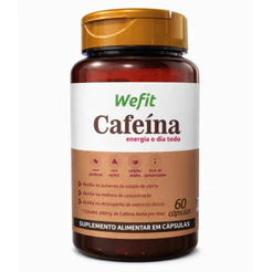 Cafeína Em Cápsulas 60 200mg WeFit Suplemento Alimentar