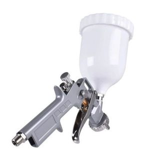 Pistola Pintura Alta Pressao 600ml Profissional Pintura Automotiva Decoracao Revestimento Practica