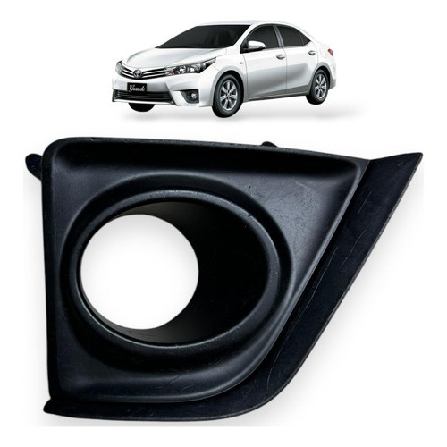 Moldura Farol Milha Direito Corolla 2015 2016 2017 Original