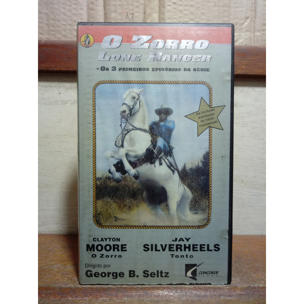 O Zorro Lone Ranger - Clayton Moore - Jay Silverheels