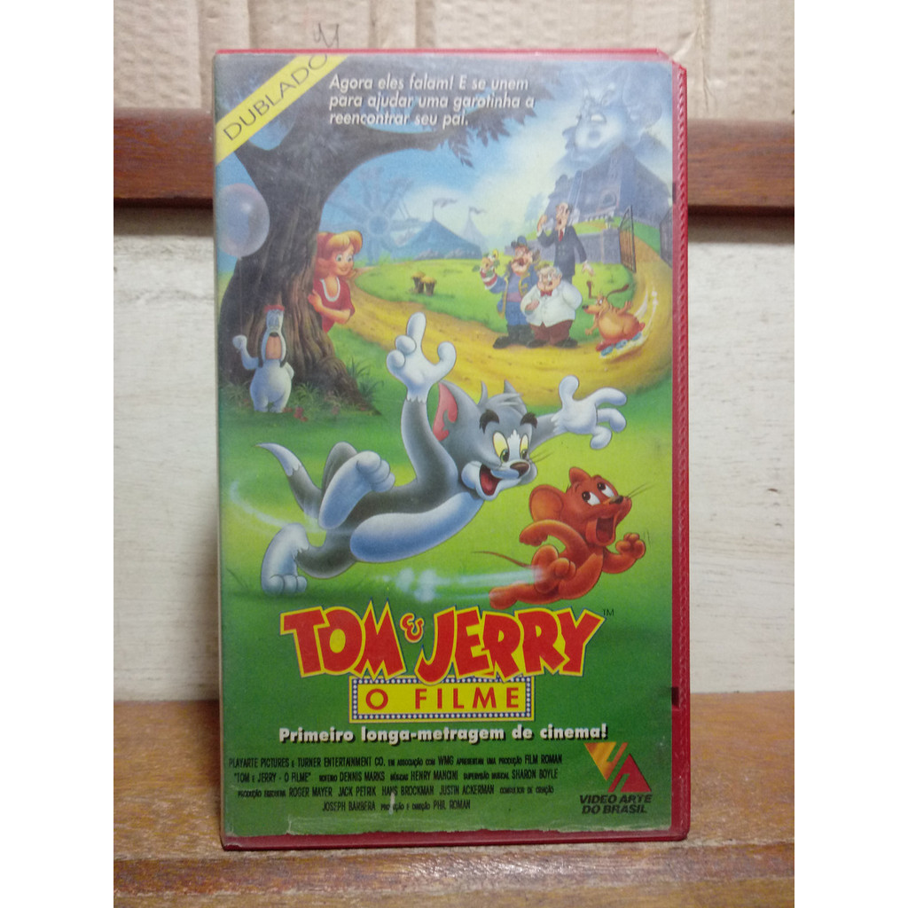 vhs Tom E Jerry - O Filme