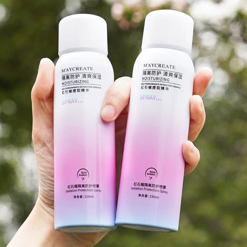 Genuíno protetor solar Spray isolamento corretivo três-em-um Facial pescoço corpo inteiro mulheres homens apenas