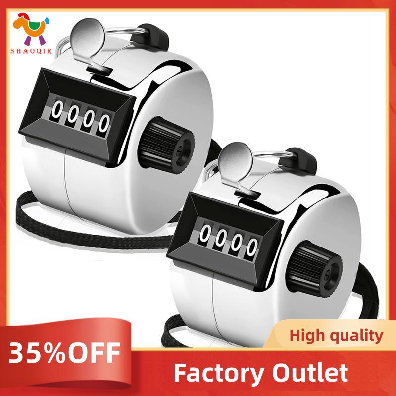 Contador Clicker De 2 Pacotes , Manual , Mecânico De Palma De 4 Dígitos Para Treinamento , Eventos Esportivos