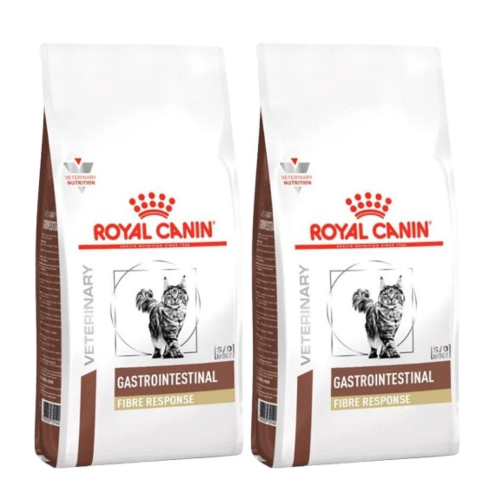 Kit 2 Royal Canin Feline Veterinary GastroIntestinal - 1,5Kg