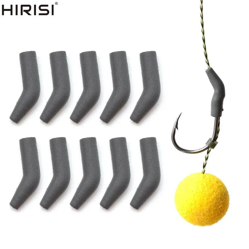 Hirisi Gancho de Tungstênio para Pesca de Carpa, Alinhador de Anzol, Manga Anti-Emaranhamento, Alinhador de Linha, Monta