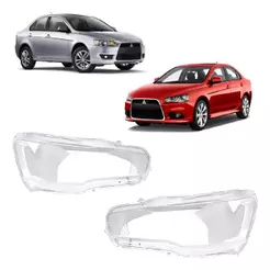 Par Lente Farol Mitsubishi Lancer Hl Hle Gt 2011 2015 2016 2017 2018 2019 Novo