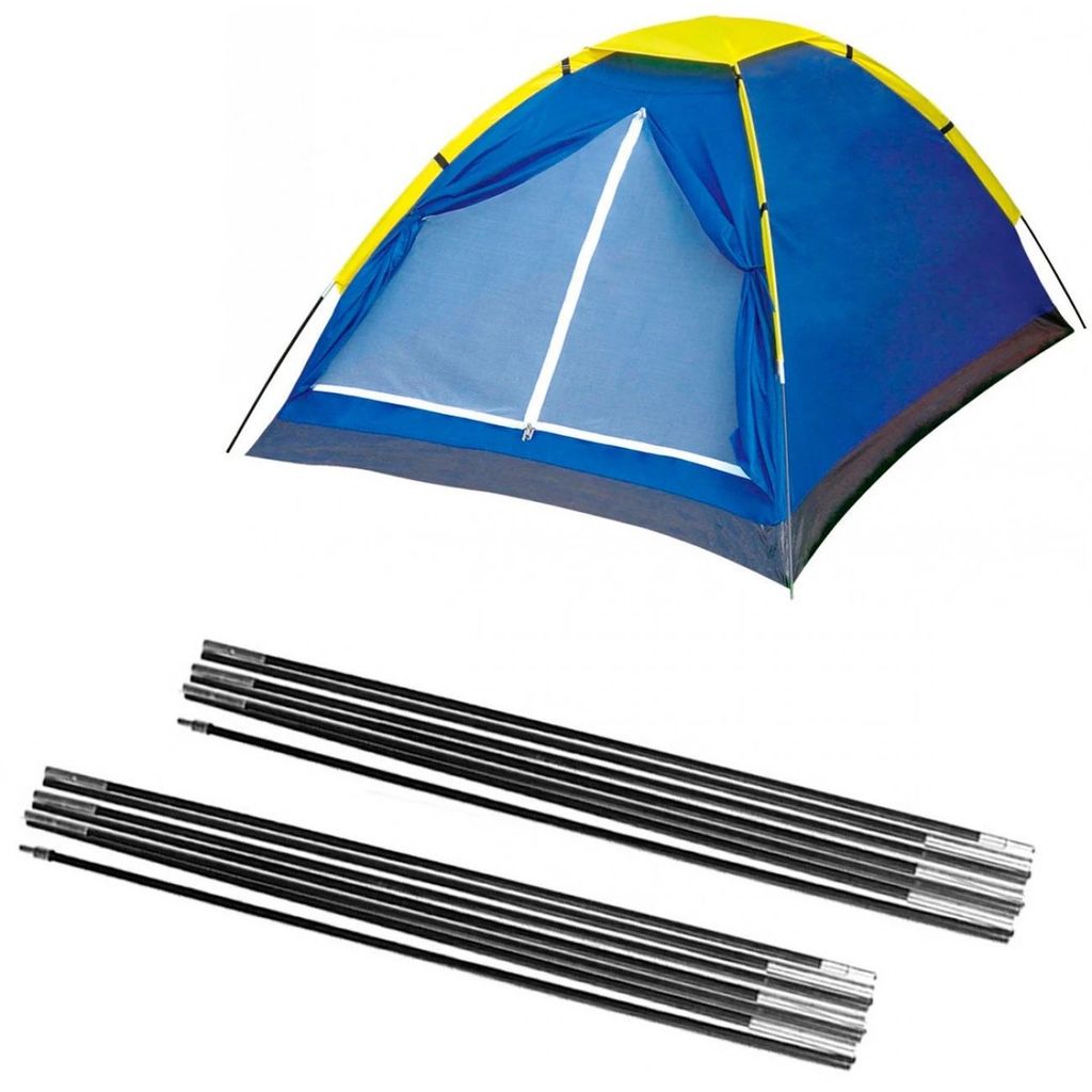 Barraca 3 Pessoas Mor Iglu com Varetas Reposição para Aventura Outdoor