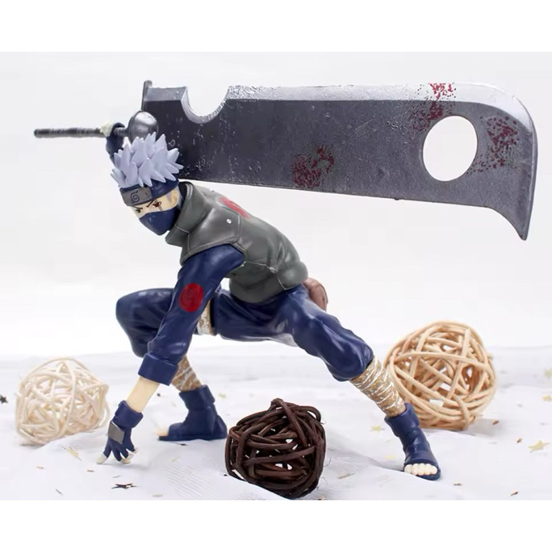[DO BRASIL - ENVIO 12H] Naruto Kakashi Action Figure 26Cm naruto brinquedo Presente geek anime Zabuz