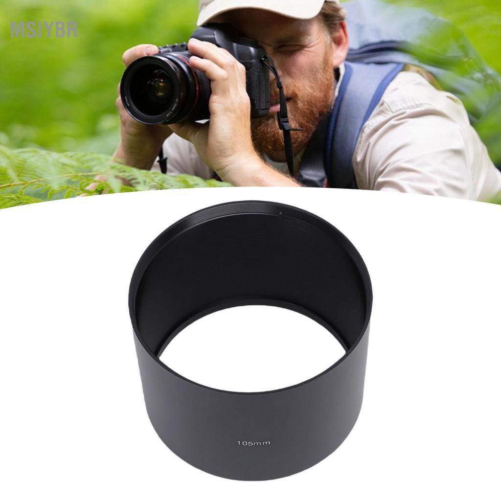 Msiybr Substituição do tamanho da capa 105mm da máscara da lente da câmera para a fotografia dos esportes 150-600mm