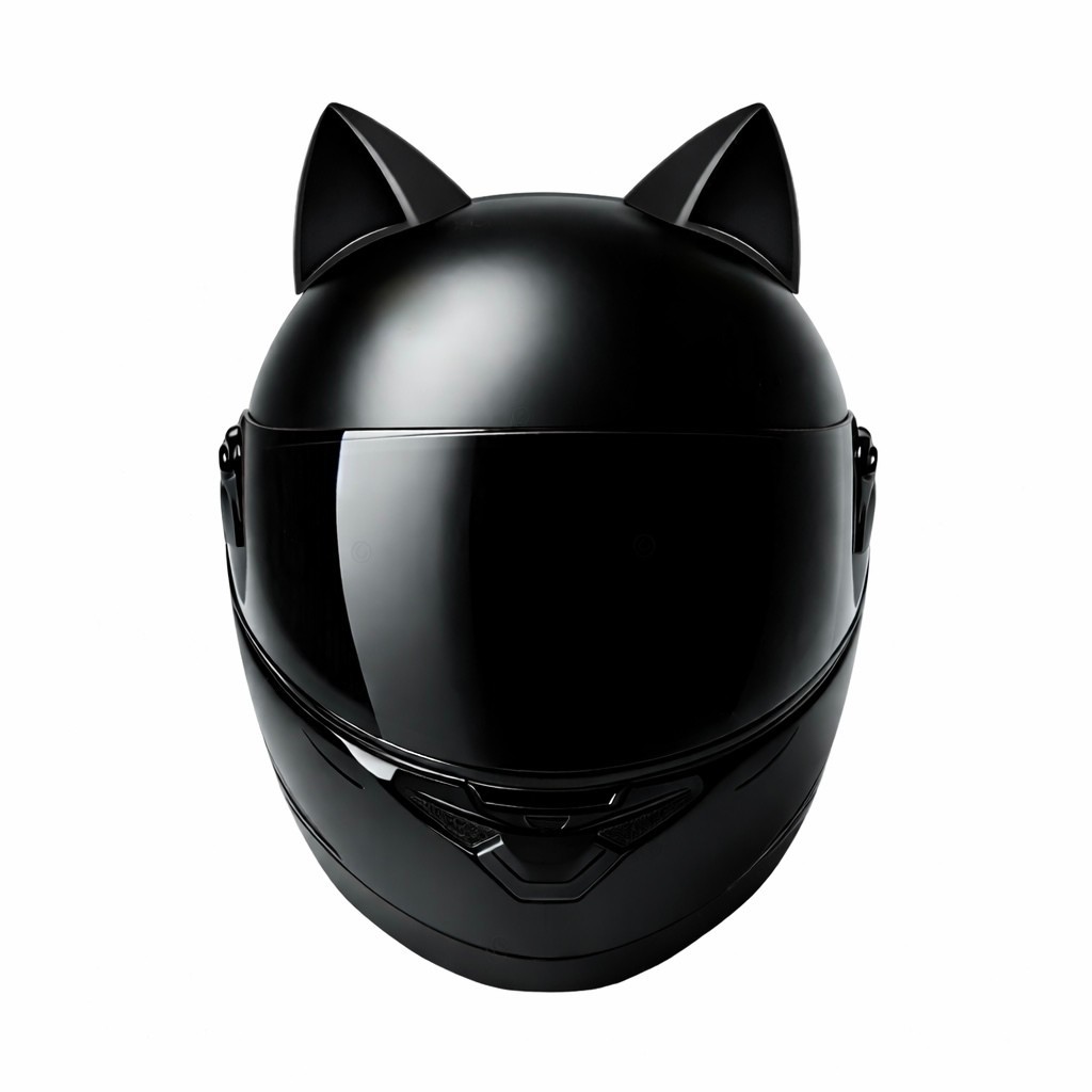 Orelha de Gato para Capacete de Moto Decorativo Universal Gatinho Dupla Face em Oferta na Shopee