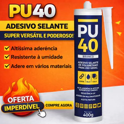 Selante Adesivo Pu 40 Profissional Dilatação 400g Placa Revestimento
