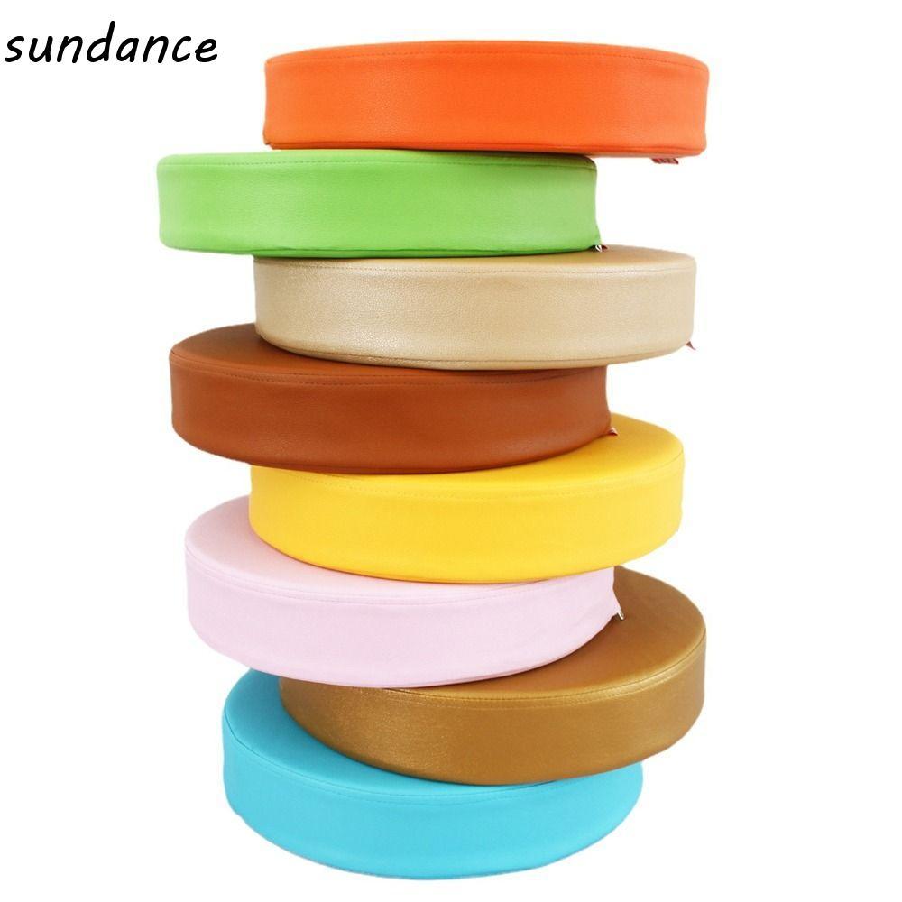 Imagem Almofada Redonda De Couro SUNDANCE , De Chão Lavável Estilo Japonês Estofada Macia De Meditação