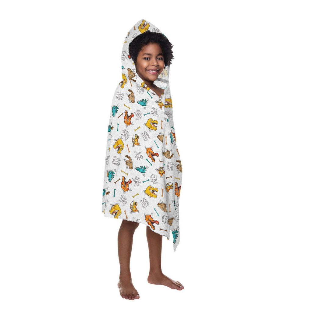 Toalha Felpuda Com Capuz Lepper Branco em Oferta na Shopee