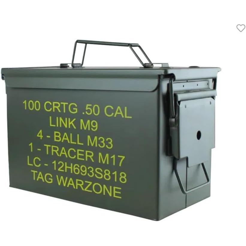 Caixa Tática NTK Ammo Box Porta 50 Multiuso Militar Organização Resistente
